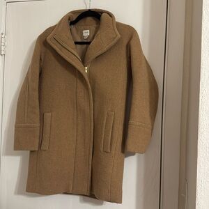 J.Crew 00P Tan City Coat